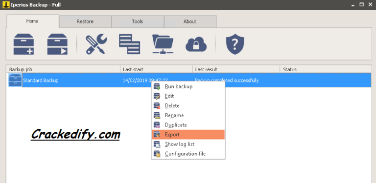 iperius backup email notifications isuses